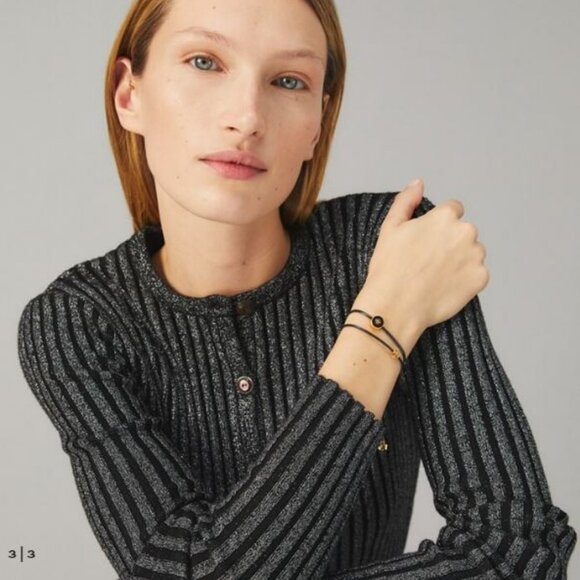 Tory Burch KIRA ENAMEL SLIDER BRACELET NWT - Picture 3 of 3